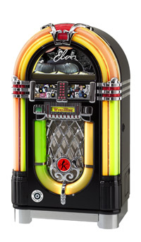 Jukebox Wurlitzer OMT 45 trs, le dernier jukebox 45 trs du marché. Plus tard un Collector au même titre que les Wurlitzers des années 1940-50-60's