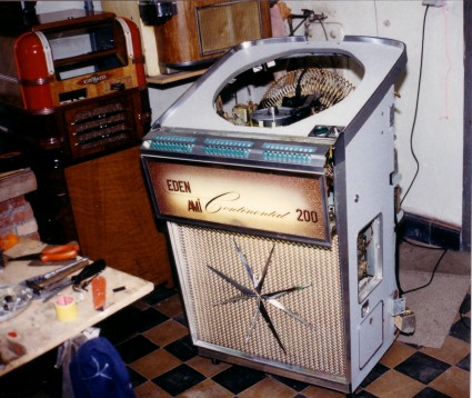 jukebox Ami continental : restauration professionnelle. La caisse