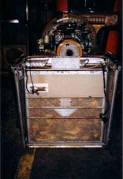 Restauration d'un jukebox : Rock-Ola tempo 1. Porte Avant